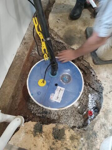 SuperSump installed