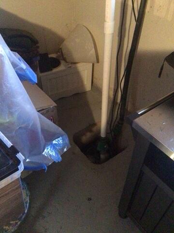 Old Sump Pump