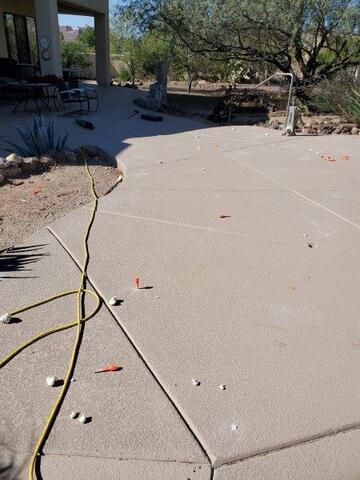 Concrete Leveling and Sealing Process: Drill Time in New River, Arizona