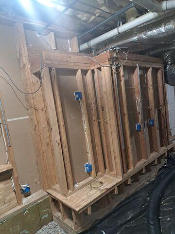 Drywall Removed