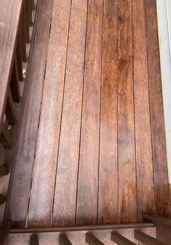 Front View of Deck Stain