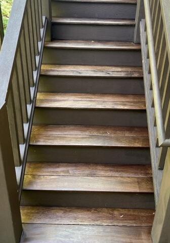 Stairwell stain