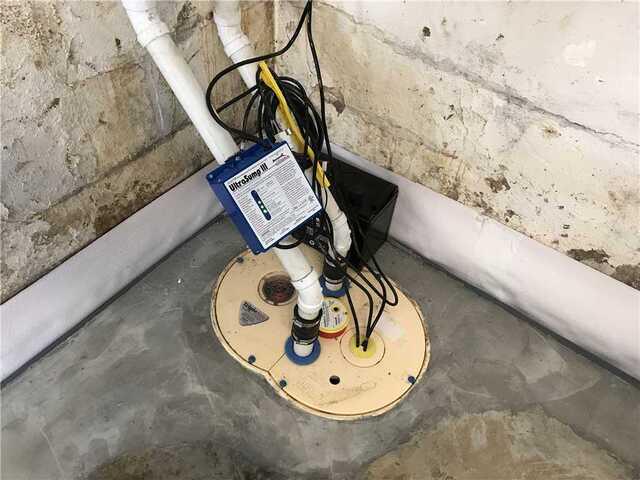 Installed Sump Pump
