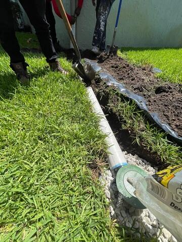 Concealing Drainage System