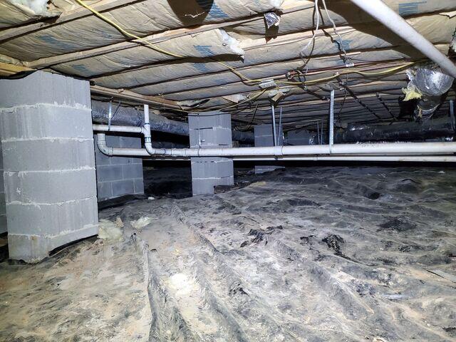Crawl Space Before