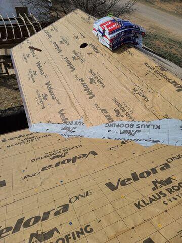Velora One Klaus Roofing system.