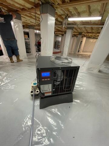 Crawl Space Dehumidifier