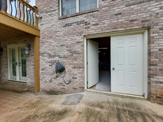 Crawl Space Entrance