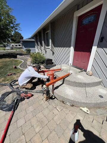 Front Stoop Leveling