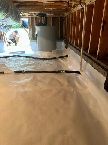Crawl Space Waterproofing