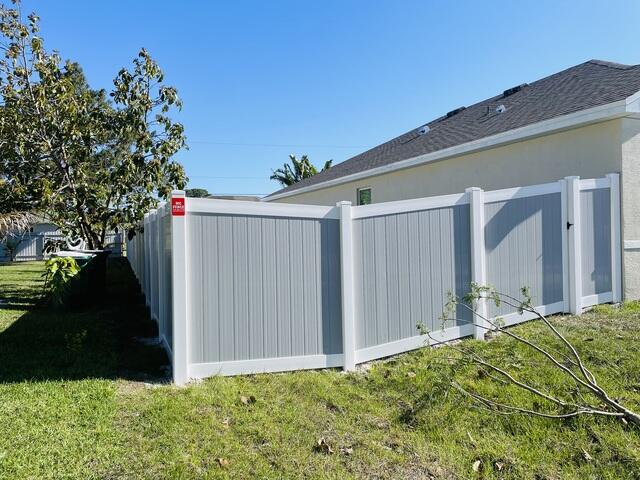 Vinyl Privacy Fence Project Cape Canaveral, FL