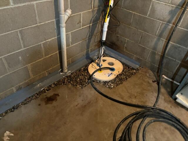 Sump Pump Installation