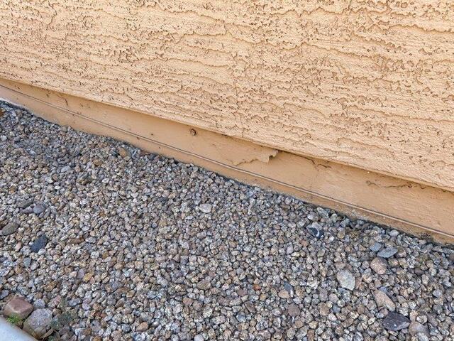 Signs of Stem Wall Failure: Spalling Concrete in Surprise, Arizona