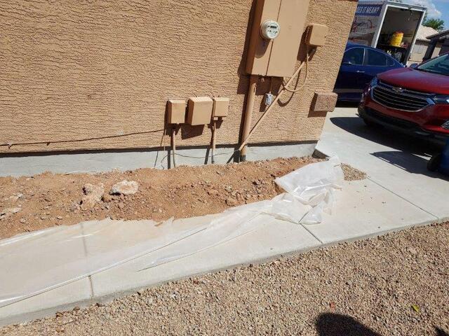 Stem Wall Repair Process: Final Look in Surprise, Arizona