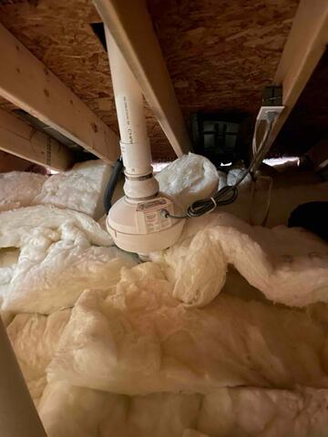 Activate Passive Radon System in Cumberland Center, ME