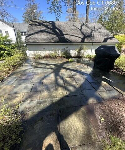 Patio landing