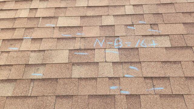 Hail hits marked by the Sales Department.