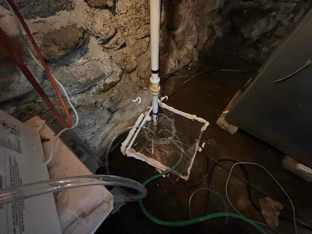 Old Sump Pump