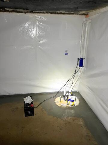 New Sump Pump