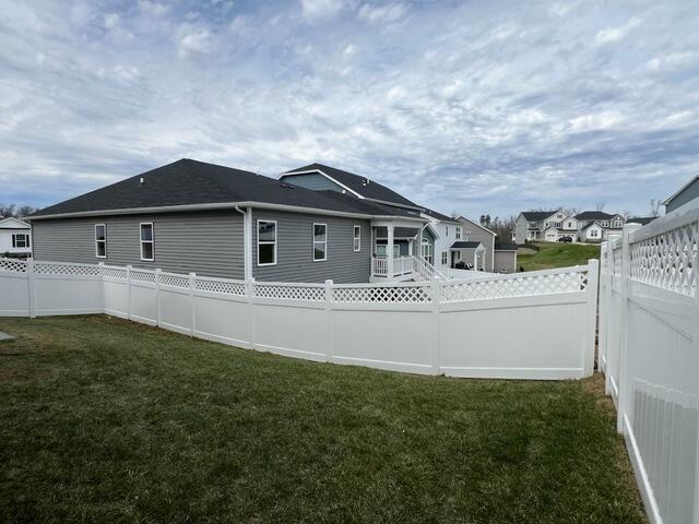Vinyl Privacy Fence Project Bunker Hill, WV