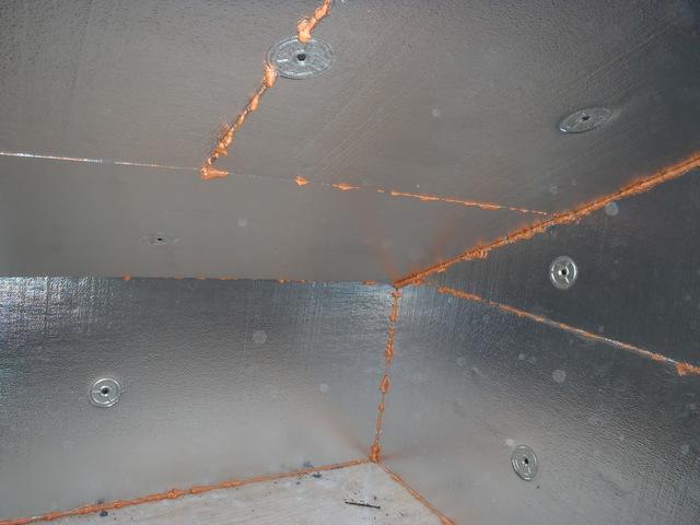 <p>This photo captures another angle of the attic that has been installed with SilverGlo insulation.&nbsp;</p>