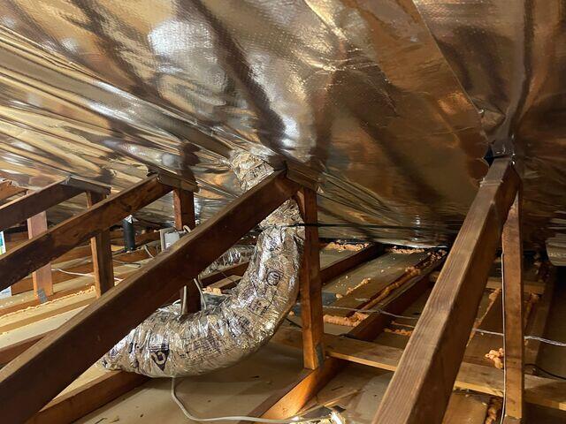 Radiant Barrier and Air Sealing