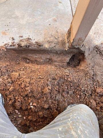 Signs of Settlement Problems: Soil Erosion in Chandler, Arizona