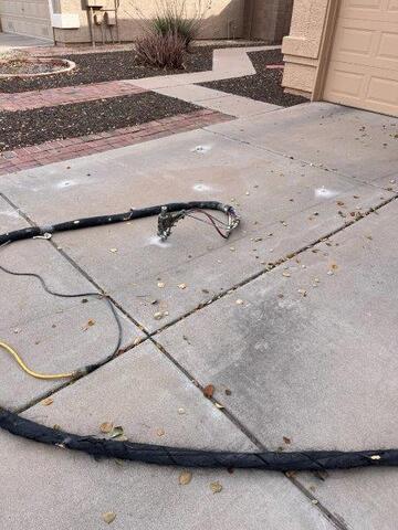 Concrete Lifting and Leveling process: Drilling Time in Chandler, Arizona