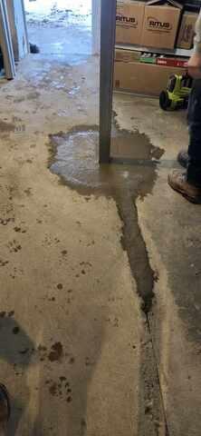 Smartjack cast into floor