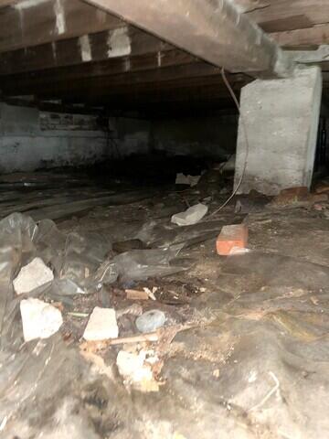 Gross Old Vapor Barrier