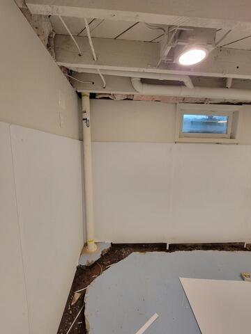 Full perimeter drain system