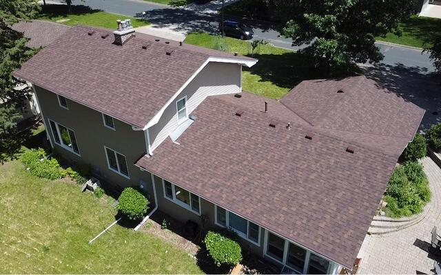 New Roof and Gutters on Golden Valley, MN Home