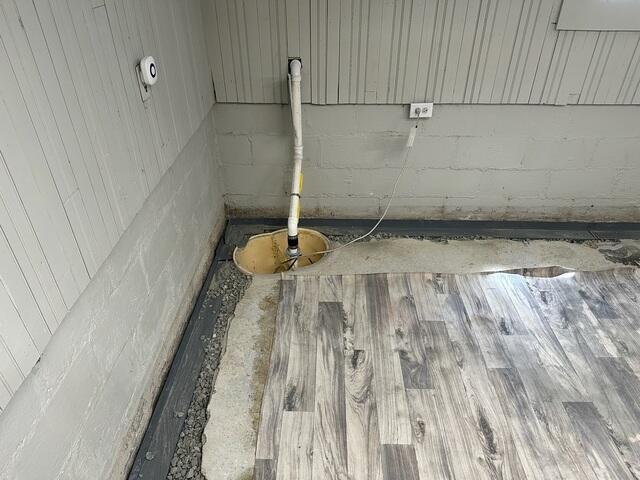 Installing Sump Pump System