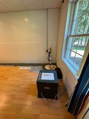 Basement Dehumidification