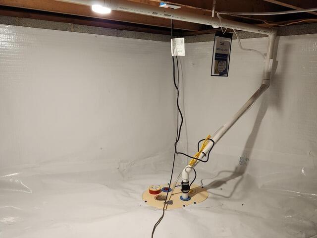 A picture of our TripleSafe sump pump.