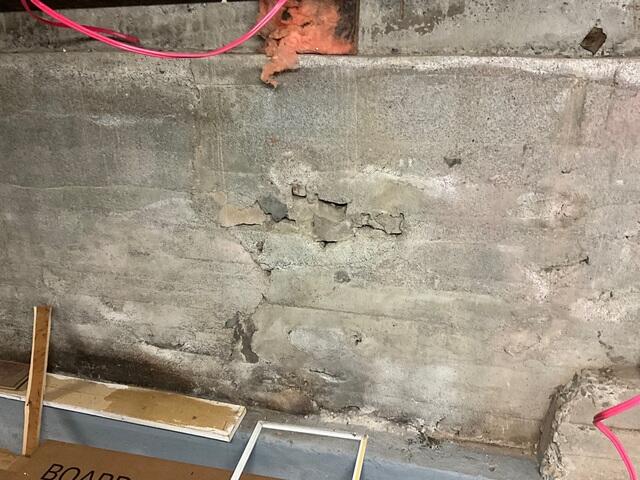 Poor Foundation due to Water Penetration