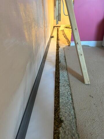 during waterguard install