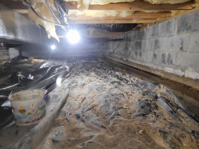 wet crawlspace