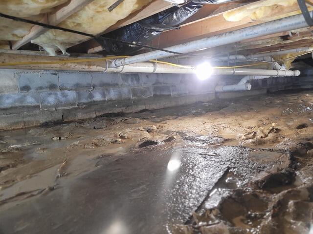 during regrade process