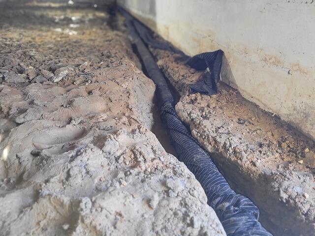 discharge line
