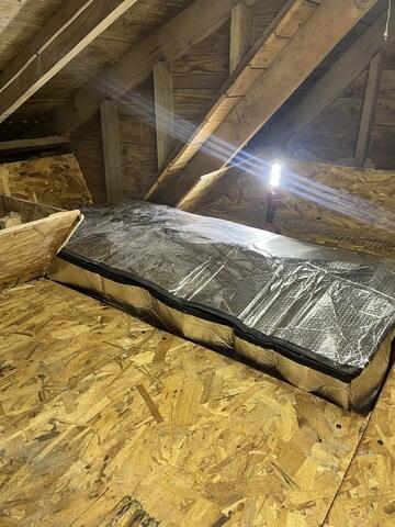 After: David Lewis Attic Hatch Cover w/ SilverGlo