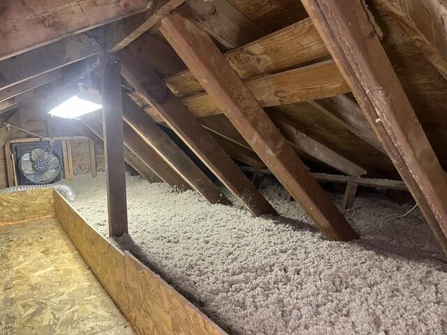 After: Cellulose Installed