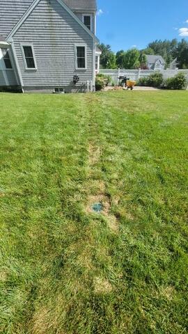 Discharge Line Burried