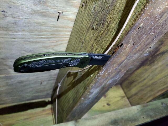 Knife in Wood