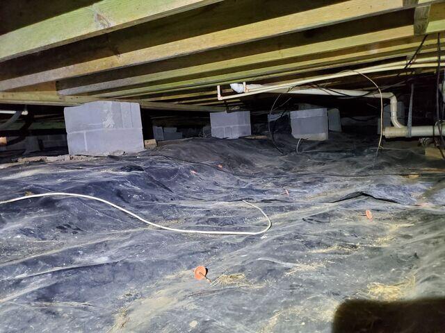 Old Vapor Barrier