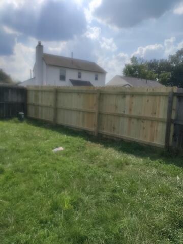Wood Privacy Fence Project  Newport News, VA