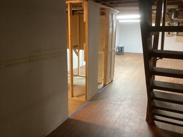 Brightened Basement
