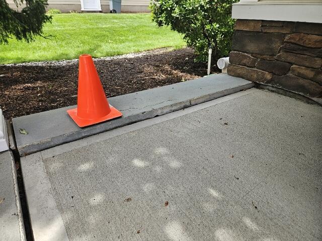 Concrete Slabs Before