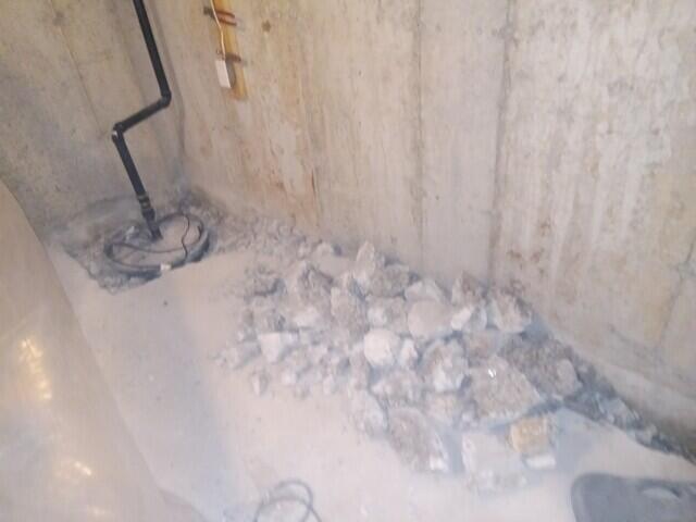 Old sump pump