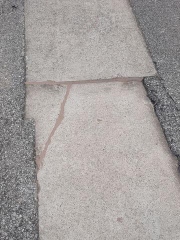 Stabilized and Repaired Sidewalk